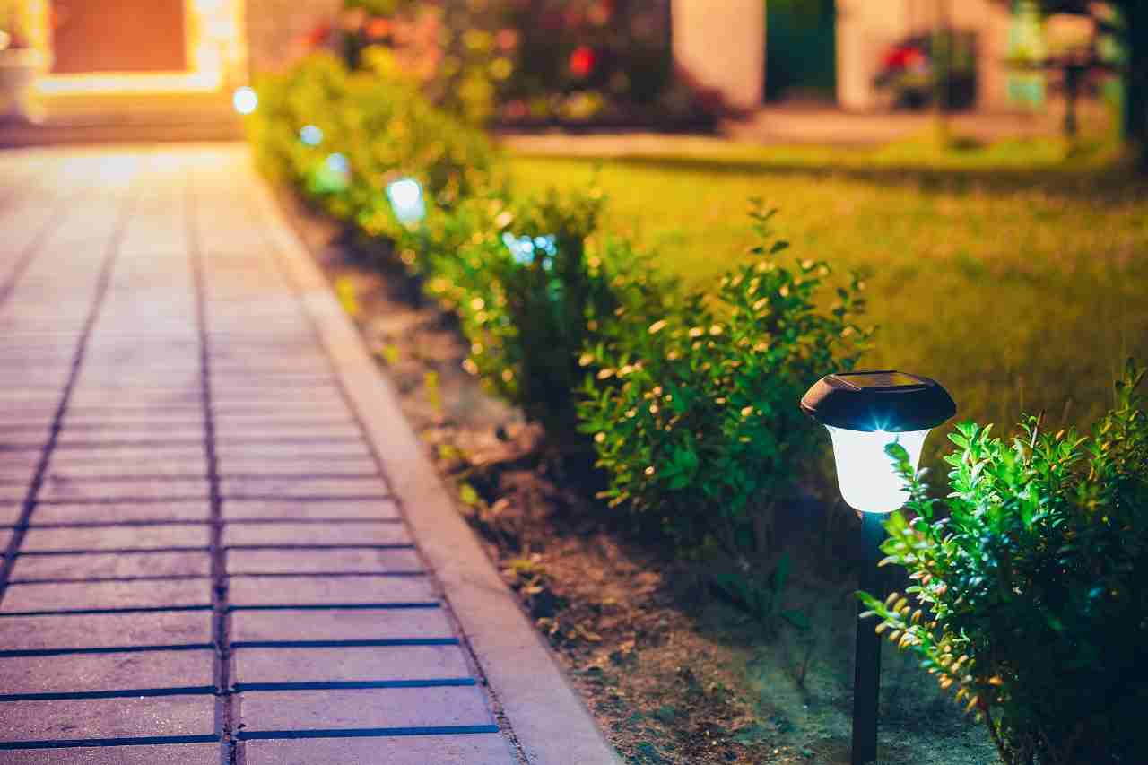 Gartenbeleuchtung ohne Strom
